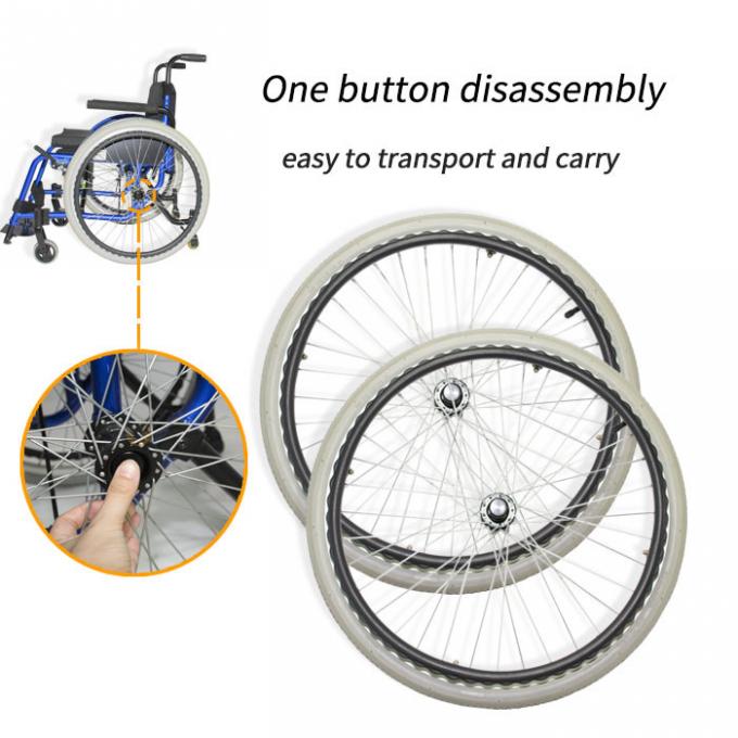 携帯用ISO13485軽量の子供の車椅子1